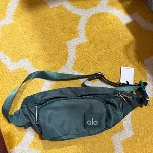 ALO Yoga Teal Satchel Bag